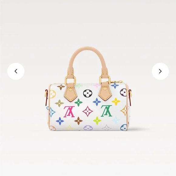 Louis Vuitton Murakami Nano Speedy Multicolor Monogram Handbag New with Tags - Picture 3 of 8